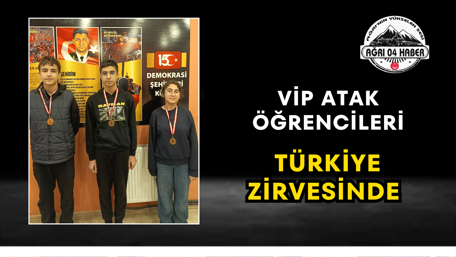 VİP Atak Öğrencileri Türkiye Zirvesinde