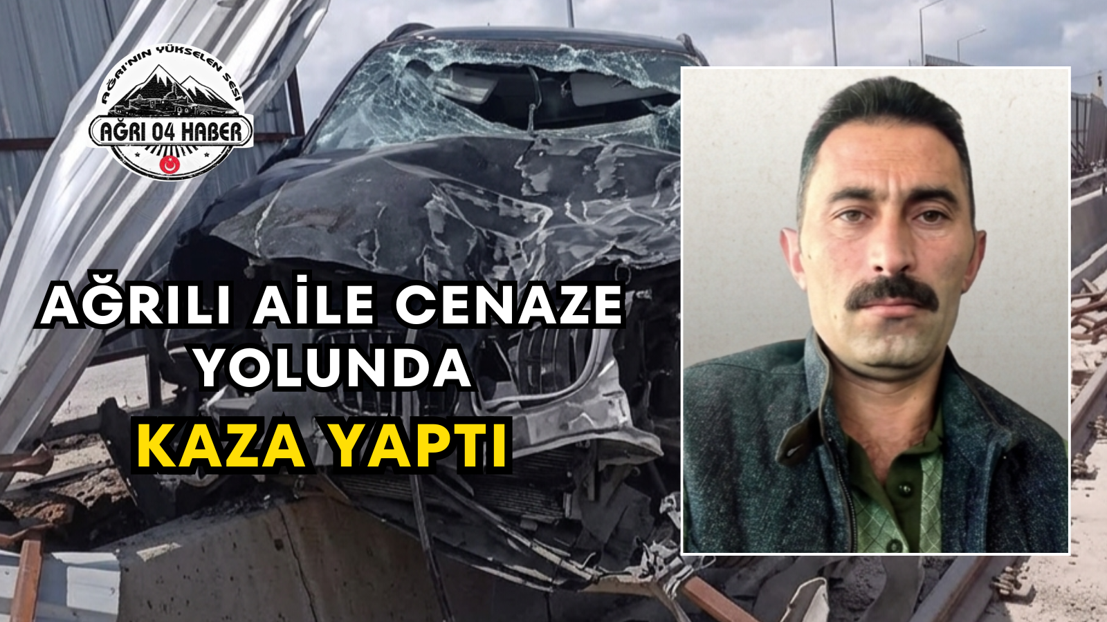 Ağrılı Aile Cenaze Yolunda Kaza Yaptı