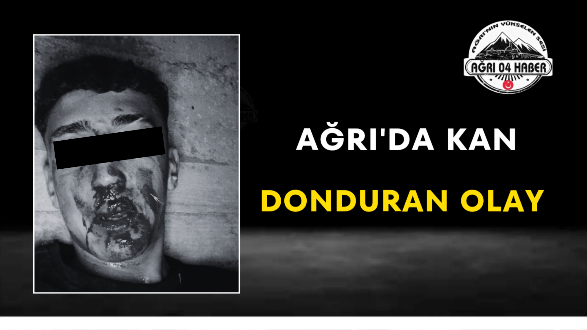 Ağrı'da Kan Donduran Olay
