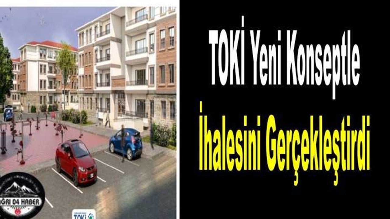 Ağrı da TOKİ 300 Konut İhalesini Yaptı