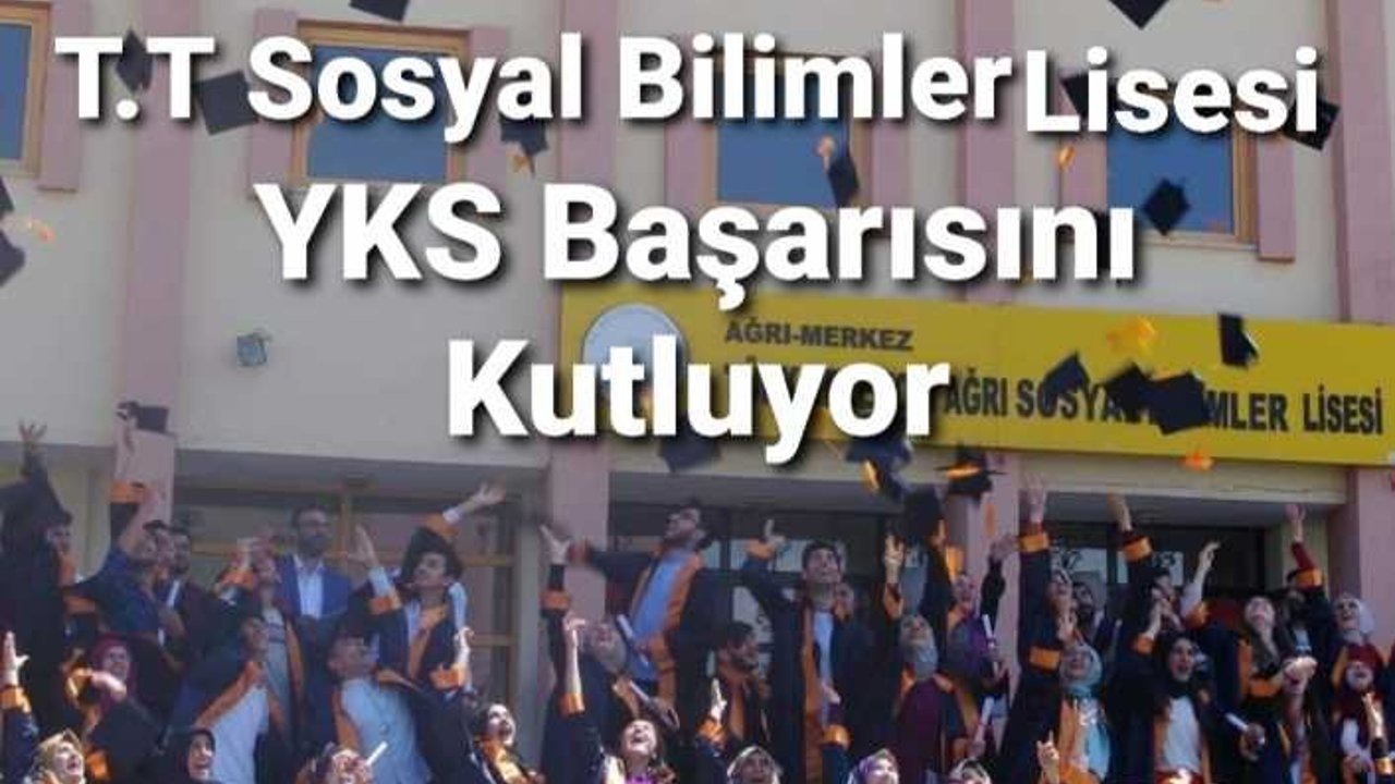 Ağrı T..T Sosyal Bilimler Lisesi Kazanalar Listesi
