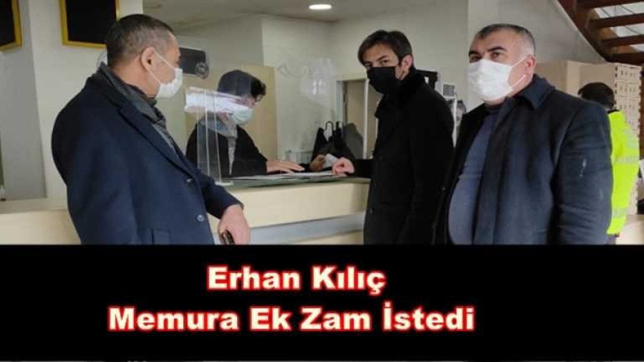 Türkiye Kamu-Sen Ağrı Şubesi Memura Ek Zam Talep Etti