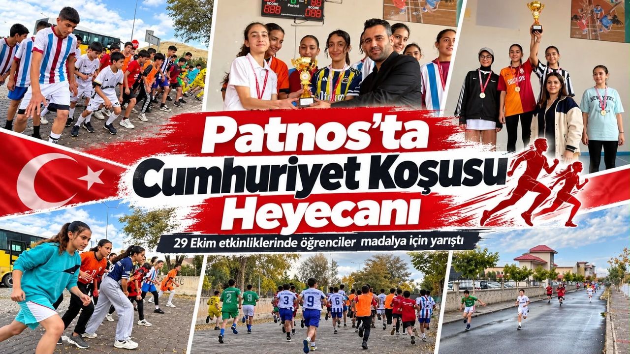 Patnos'ta Cumhuriyet Koşusu