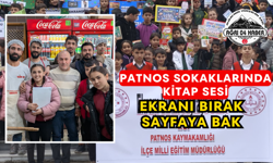 Patnos Sokaklarında Kitap Sesi Ekranı Bırak Sayfaya Bak