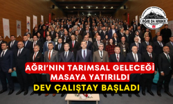 Ağrı’nın Tarımsal Geleceği Masaya Yatırıldı Dev Çalıştay Başladı