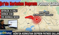 Ağrı'da Korkutan Deprem Patnos Sallandı