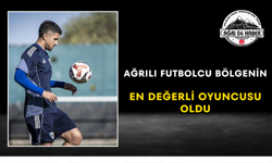 Ağrılı Futbolcu Bölgenin En Değerli Oyuncusu Oldu