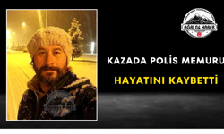Kazada Polis Memuru Hayatını Kaybetti