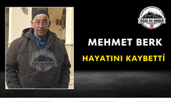 Mehmet Berk Hayatını Kaybetti