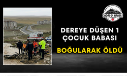Dereye Düşen 1 Çocuk Babası Boğularak Öldü