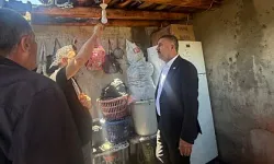 Tutak’ta Yangın Başkan Sayan Yaraları Sarıyor