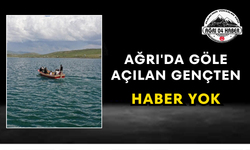 Ağrı'da Göle Açılan Gençten Haber Yok