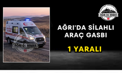 Ağrı'da Silahlı Araç Gasbı 1 Yaralı