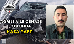 Ağrılı Aile Cenaze Yolunda Kaza Yaptı