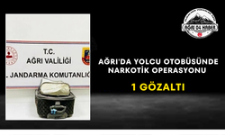 Ağrı'da Yolcu Otobüsünde Narkotik Operasyonu 1 Gözaltı