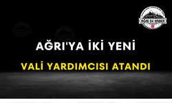 Ağrı'ya İki Yeni Vali Yardımcısı Atandı