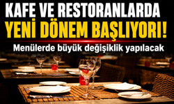 Kafe Ve Restoranlarda Yeni Dönem Başlıyor
