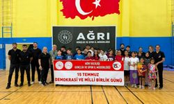 Ağrı'da 15 Temmuz Ruhu Sportif Faaliyetlerle Yaşatıldı