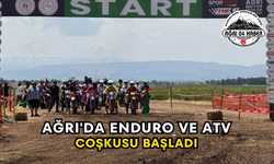 Ağrı'da Enduro Ve Atv Coşkusu Başladı