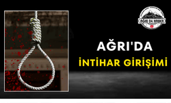 Ağrı'da İntihar Girişimi