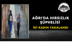 Ağrı'da Hırsızlık Şüphelisi İki Kadın Yakalandı