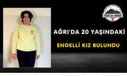 Ağrı'da 20 Yaşındaki Engelli Kız Bulundu