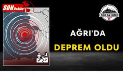 Ağrı'da Deprem Oldu