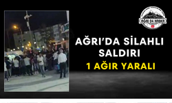 Ağrı’da Silahlı Saldırı 1 Ağır Yaralı