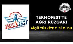 TEKNOFEST’te Ağrı Rüzgarı AİÇÜ Türkiye 2.’si Oldu