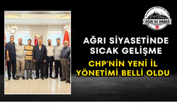 Ağrı Siyasetinde Sıcak Gelişme CHP'nin Yeni İl Yönetimi Belli Oldu