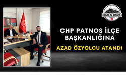 CHP Patnos İlçe Başkanlığına Azad Özyolcu Atandı