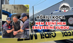 Ağrılı Koca Hem Eşini Hem Eniştesini Vurdu