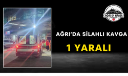 Ağrı’da Silahlı Kavga 1 Yaralı