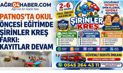 Patnos'ta Okul Öncesi Eğitimde Şirinler Kreş Farkı Kayıtlar Devam Ediyor