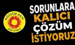 Sorunlara Kalıcı Çözüm İstiyoruz
