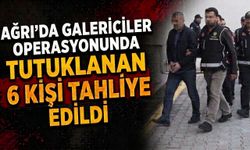 Ağrı’da Galericiler Operasyonunda Tutuklanan 6 Kişi Tahliye Edildi