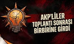 AKP'liler Toplantı Sonrası Birbirine Girdi