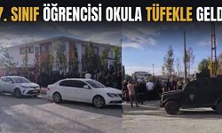 7. Sınıf Öğrencisi Okula Tüfekle Geldi