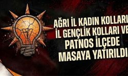 Ağrı İl Kadın Kolları, İl Gençlik Kolları ve Patnos İlçede Masaya Yatırıldı
