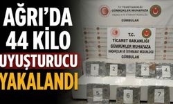 Ağrı’da 44 Kilo Uyuşturucu Yakalandı