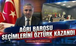 Ağrı Barosu Seçimlerini Öztürk Kazandı