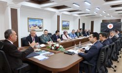 Vali Bozkurt Başkanlığında Kritik Toplantı