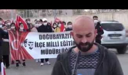 Doğubayazıt'ta Tarihi Yürüyüş