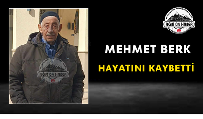 Mehmet Berk Hayatını Kaybetti