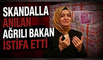 Skandalla Anılan Ağrılı Bakan İstifa Etti