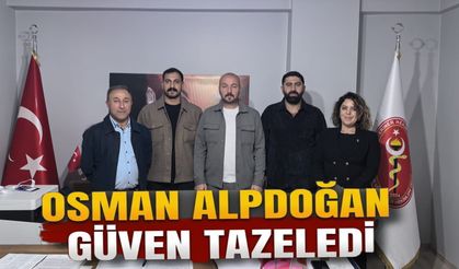 Osman Alpdoğan Güven Tazeledi