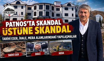 Patnos'ta Skandal Üstüne Skandal