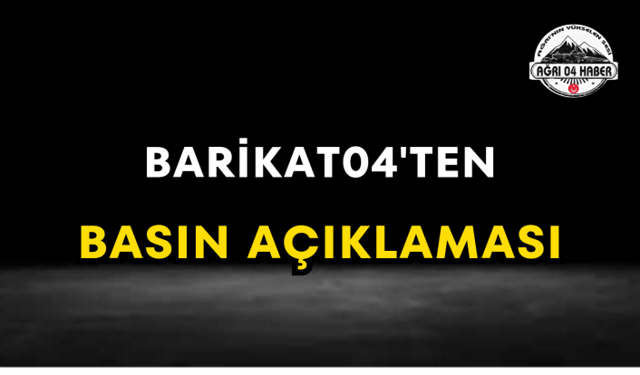Barikat04'ten Basın Açıklaması