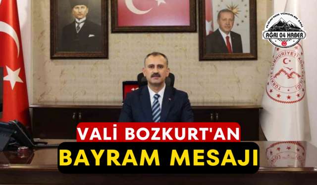 Vali Bozkurt'tan Bayram Mesajı