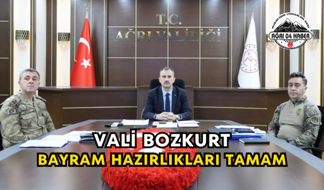 Vali Bozkurt Bayram Hazırlıkları Tamam